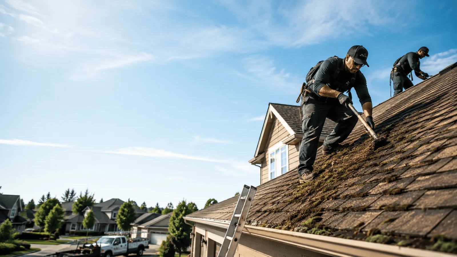 Roof Moss Removal in Orange Cove, CA near me